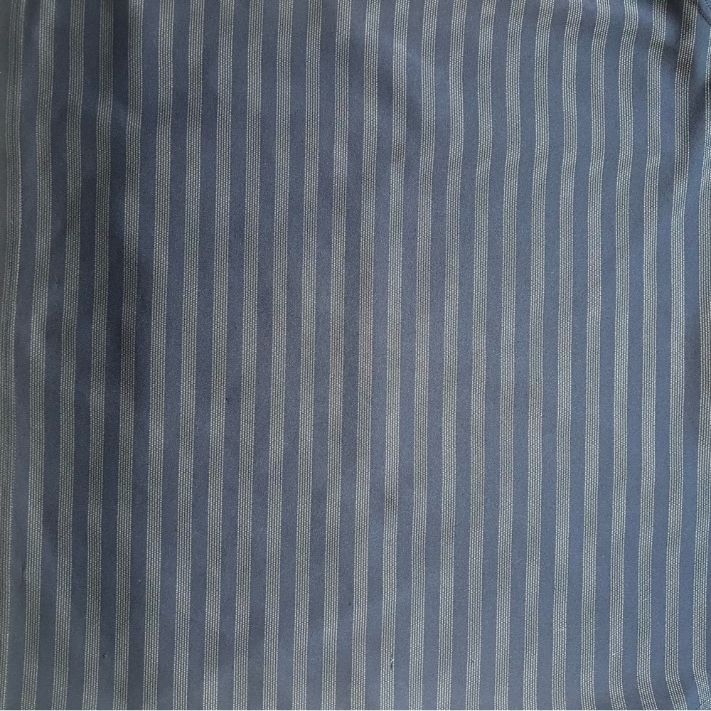 Tampa Bay Rays Majestic Mens Polo Golf Shirt Blue Striped Size XL MLB Sportswear - Picture 9 of 10